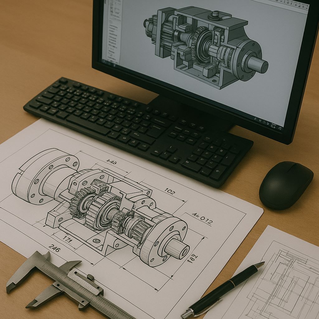 四輪車両の機械設計【静岡エリア/湖西】